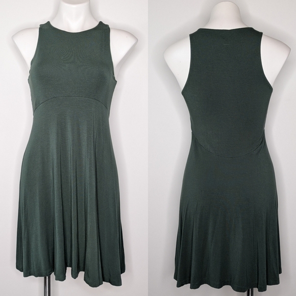 Athleta green Santorini Thera sleeveless athletic exercise dress SP - Picture 1 of 9